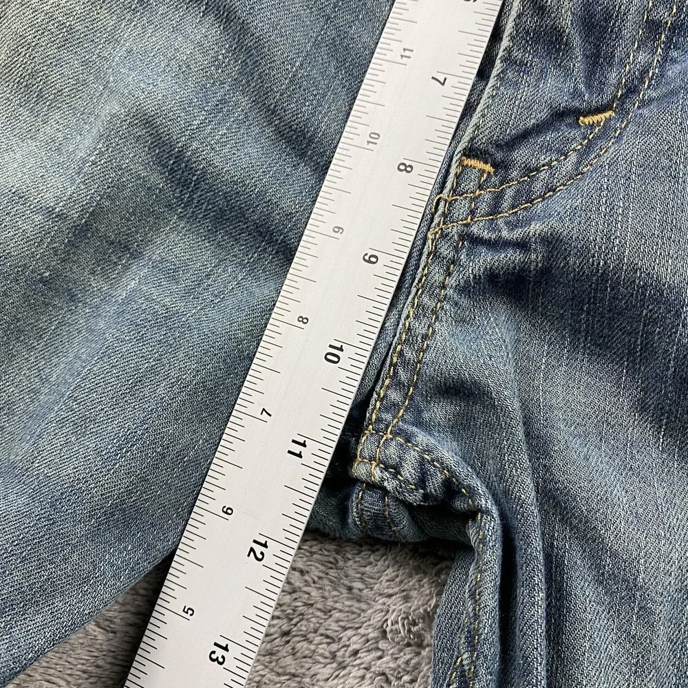 Levis 511 Slim Fit Jeans Mens 38x27 Blue Mid Rise‎